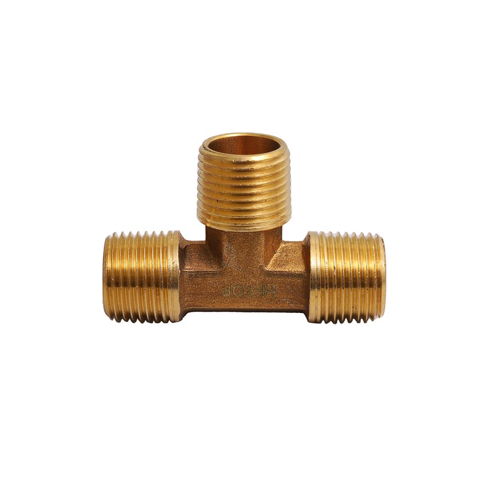 ข้อต่อ 3 ทาง เกลียวนอก HI-TOP MT 4 1/2 นิ้ว สีทอง