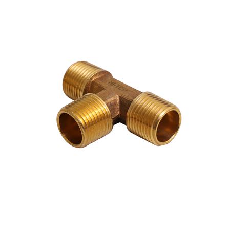 ข้อต่อ 3 ทาง เกลียวนอก HI-TOP MT 4 1/2 นิ้ว สีทอง_1