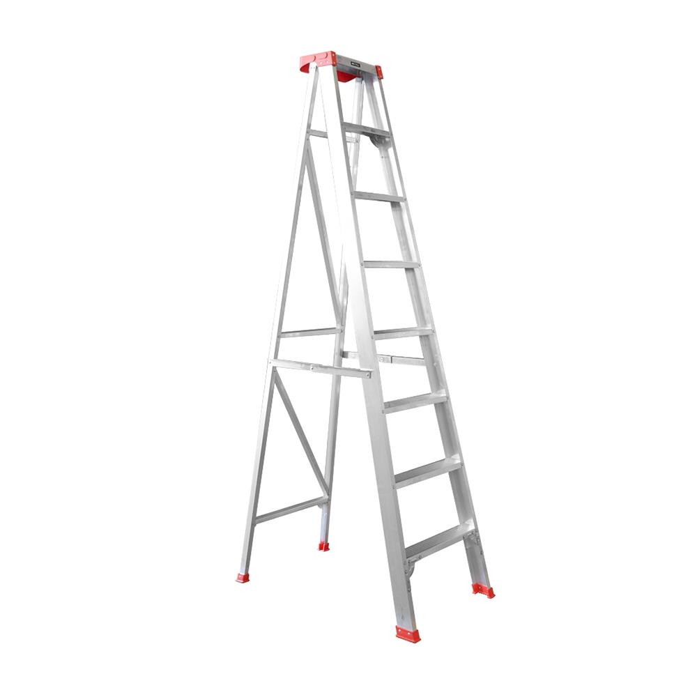 บันไดอะลูมิเนียมมีถาด MATALL 8 ขั้น