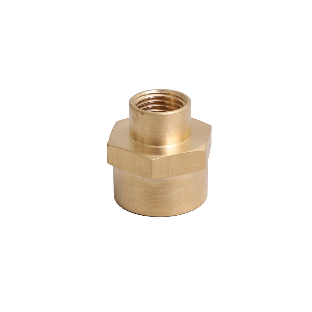 ข้อต่อเกลียวใน-ใน HI-TOP FF 4-2 (1/2-1/4 นิ้ว) สีทอง