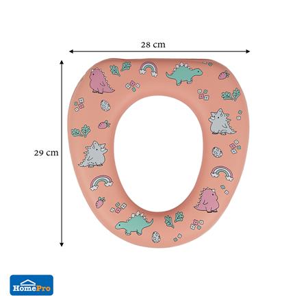 ฝารองนั่งเด็กเสริมฟองน้ำ MOYA PM251 ไดโนเสาร์_5