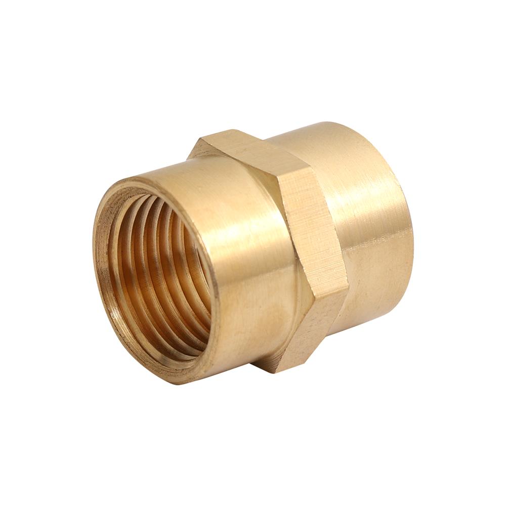 ข้อต่อเกลียวใน-ใน HI-TOP FF 4-4 หุน (1/2-1/2 นิ้ว) สีทอง