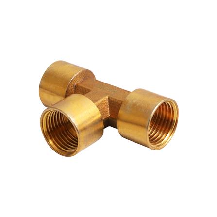 ข้อต่อเกลียวใน 3 ทาง HI-TOP FT 4 หุน (1/2 นิ้ว) สีทอง_0