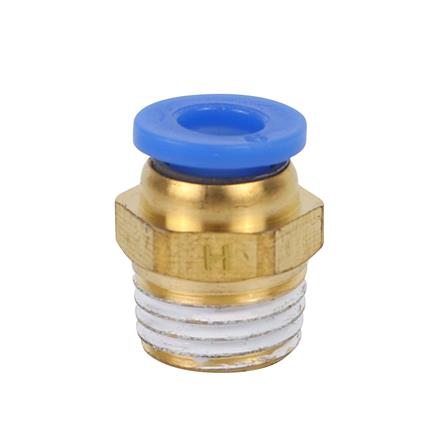 ข้อต่อตรงเกลียวนอก HI-TOP APC6-02 6 มม. (2 หุน 1/4 นิ้ว) สีดำ_1