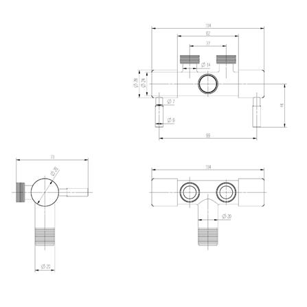 วาล์วฝักบัว NOVABATH IS-758S_1