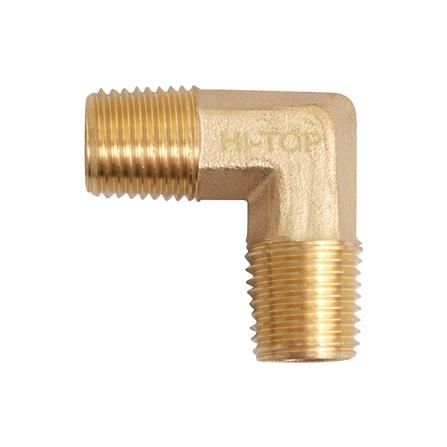 ข้อต่อเกลียวนอก-นอก HI-TOP MM 2-2 หุน (1/4 นิ้ว) สีทอง_1