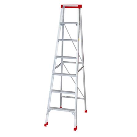 บันไดอะลูมิเนียมมีถาด MATALL 7 ขั้น