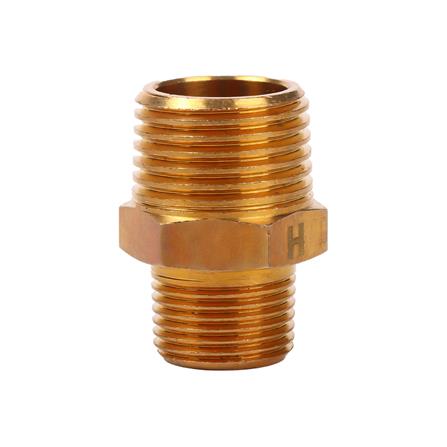 ข้อต่อเกลียวนอก-นอก HI-TOP MM 4-3 หุน (1/2-3/8 นิ้ว) สีทอง_1