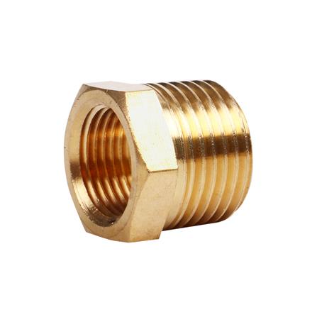 ข้อต่อข้อลดเกลียวใน-นอก HI-TOP BH 3-4 หุน (3/8-1/2 นิ้ว) สีทอง