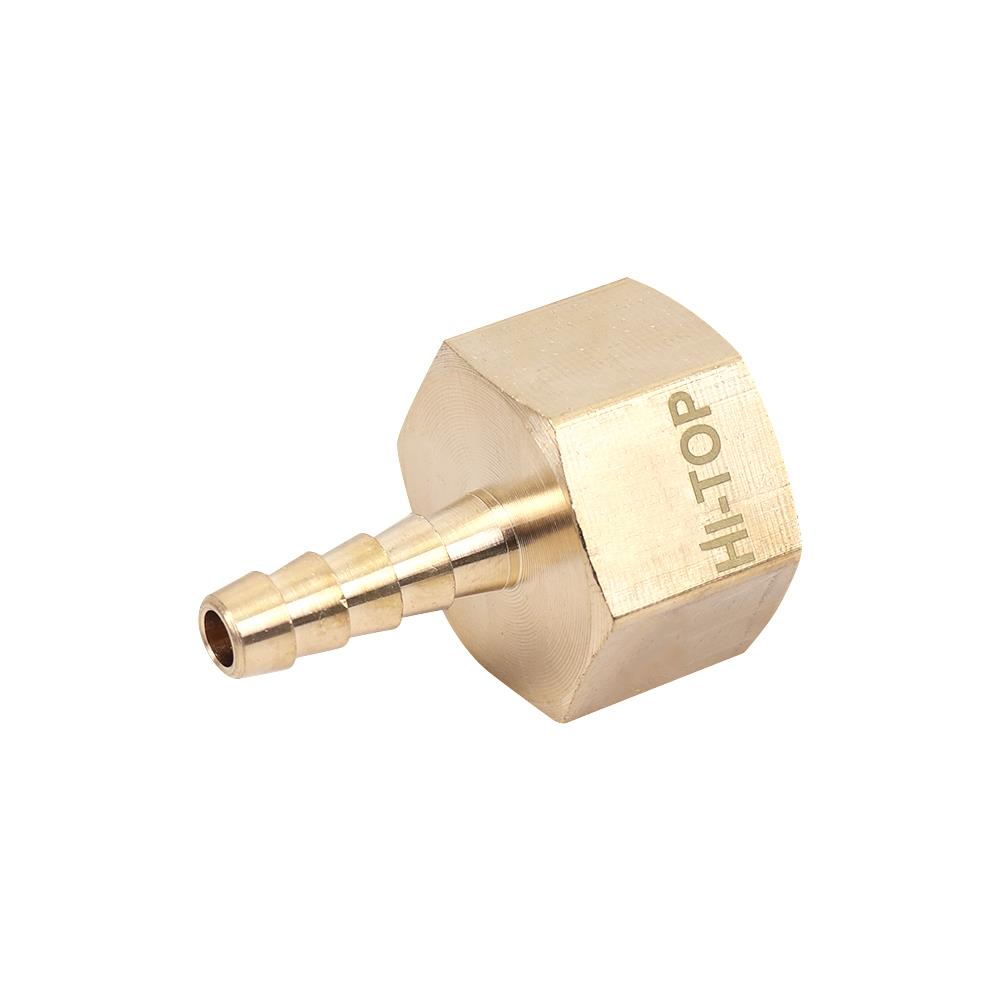 ข้อต่อหางปลาเกลียวใน HI-TOP HF 2-4 หุน (1/4-1/2 นิ้ว) สีทอง