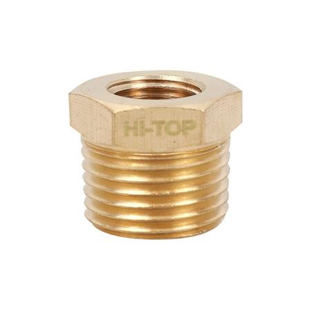 ข้อต่อข้อลดเกลียวใน-นอก HI-TOP BH 2-4 หุน (1/4-1/2 นิ้ว) สีทอง_1