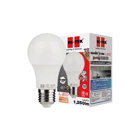 หลอด LED HI-TEK มวยไทย 14 วัตต์ E27 WARMWHITE_1