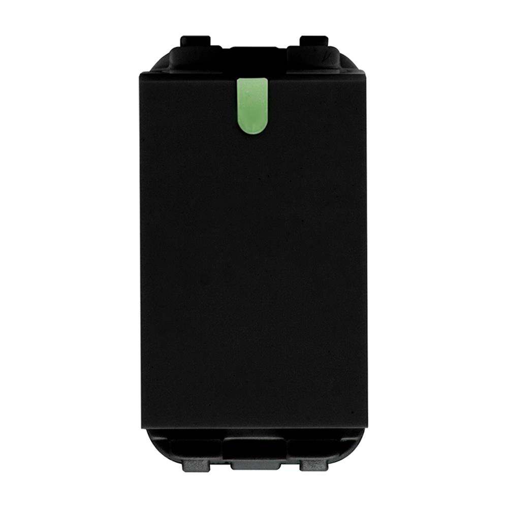 สวิตช์ 2 ทาง EVE 589759ขนาด 1 ช่อง  สีดำ