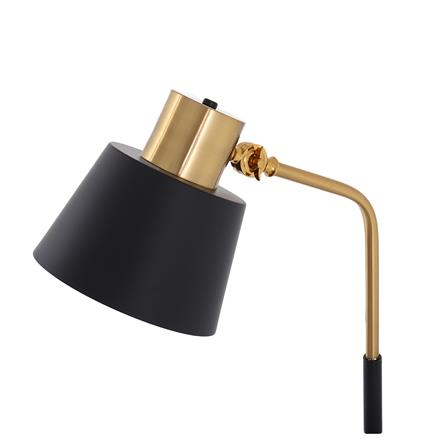 ไฟตั้งพื้น CARINI L711 สีทองรมดำ/ดำ/ลายไม้_3