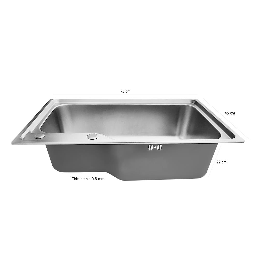ซิงค์ฝัง 1B THAI FORWARD FS656 สเตนเลส