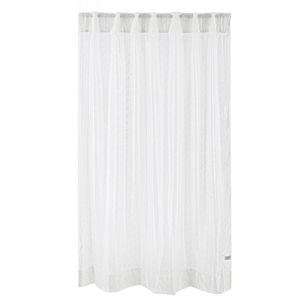 ผ้าม่านโปร่งซ่อนหู HOME LIVING STYLE SVEN 140X160 ซม. สีขาว