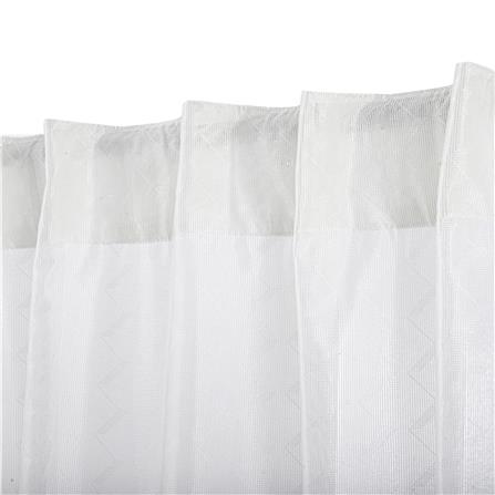 ผ้าม่านโปร่งซ่อนหู HOME LIVING STYLE SVEN 140X160 ซม. สีขาว_1