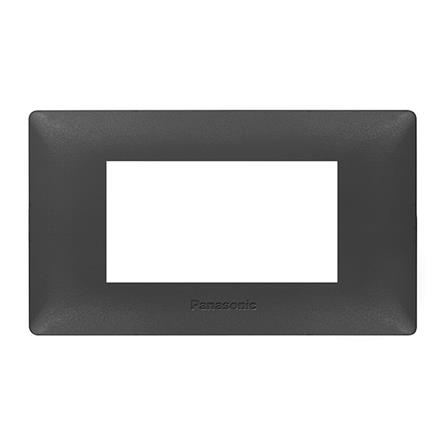 หน้ากาก 3 ช่อง PANASONIC WEGN6803 H สีเทา