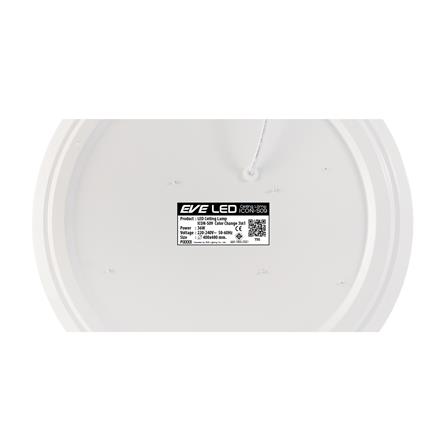 ไฟเพดาน LED EVE 577824 16 นิ้ว 36 วัตต์ DAYLIGHT/COOL WHITE/WARM WHITE สีขาว_4