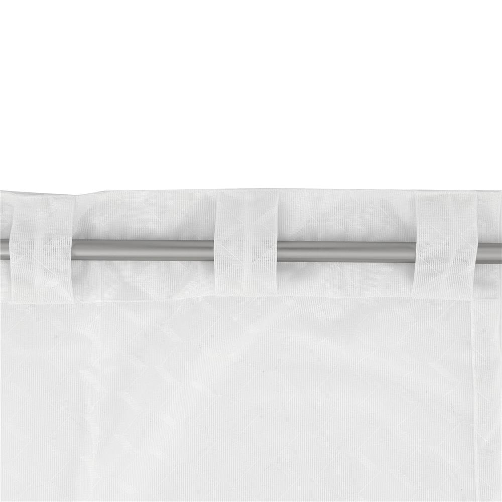 ผ้าม่านโปร่งซ่อนหู HOME LIVING STYLE SVEN  140X220 ซม. สีขาว