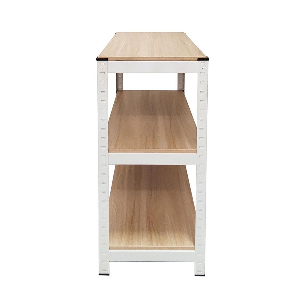 ชั้นวางของ 3 ชั้น FURDINI ZIR สีขาว/ลายไม้อ่อน