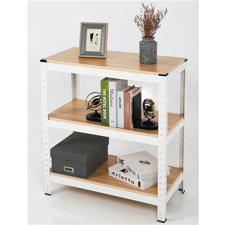 ชั้นวางของ 3 ชั้น FURDINI ZIR สีขาว/ลายไม้อ่อน_5