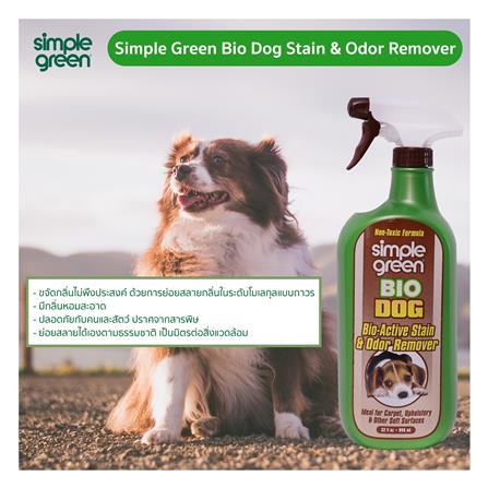 น้ำยาขจัดกลิ่นและคราบที่เกิดจากสุนัข SIMPLE GREEN 946 มล._1