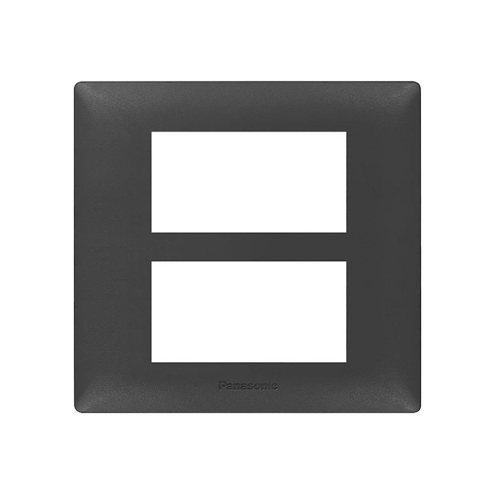 หน้ากาก 6 ช่อง PANASONIC WEGN6806 H สีเทา