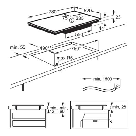 เตาฝังอินดักชัน ELECTROLUX EIP8146 78 ซม._3