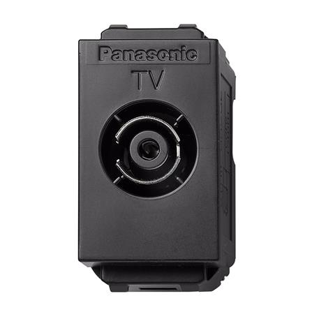 เต้ารับโทรทัศน์ 75 โอห์ม PANASONIC WEGN2501 H สีเทา_0