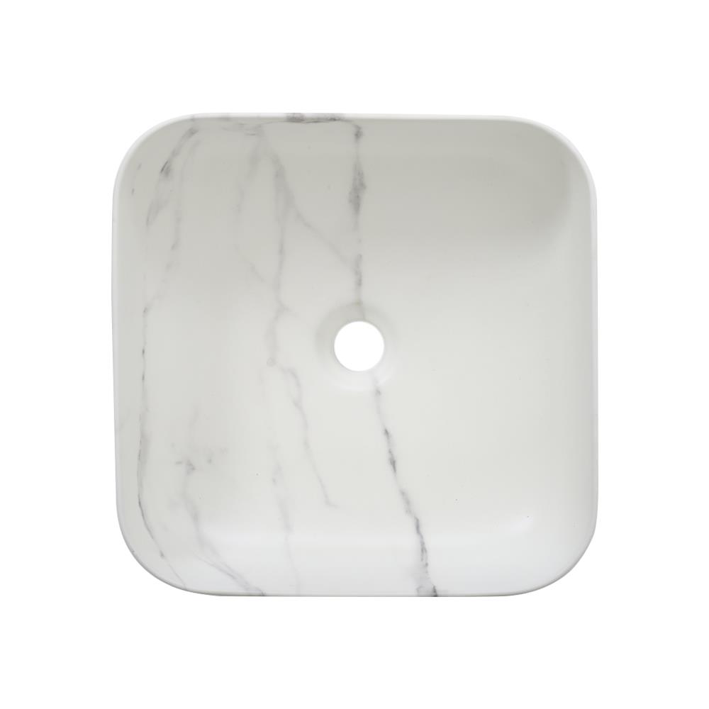 อ่างล้างหน้าวางบน MOYA 669 ลายหินอ่อน