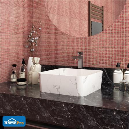 อ่างล้างหน้าวางบน MOYA 669 ลายหินอ่อน_3