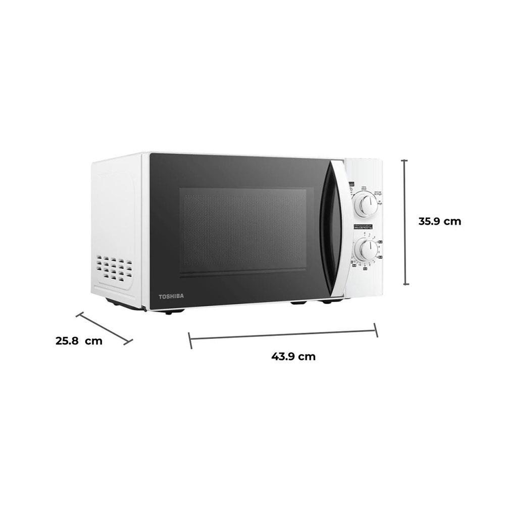 ไมโครเวฟ TOSHIBA MWP-MM20P(WH) 20 ลิตร
