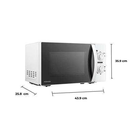 ไมโครเวฟ TOSHIBA MWP-MM20P(WH) 20 ลิตร_3