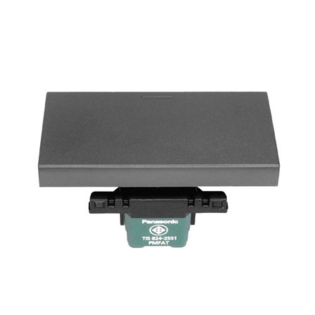 สวิตช์ 1 ทาง PANASONIC WEGN 5511 H ขนาด 3 ช่อง สีเทา_2