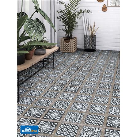 กระเบื้องพื้น 16x16 นิ้ว TARA กริตต้า เทา EXC PM 0.96M2_3