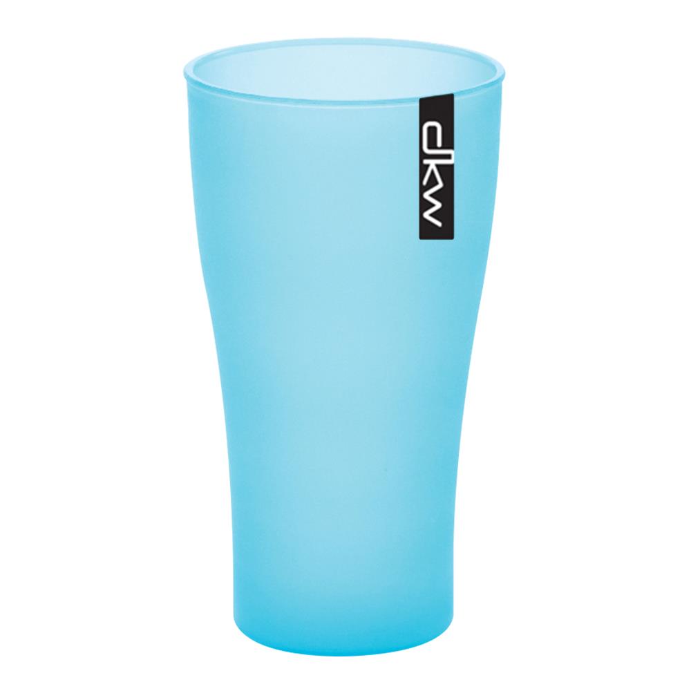 แก้วน้ำ PP 450ml DKW SLIM แพ็ค 2 ใบ ฟ้า/เขียว