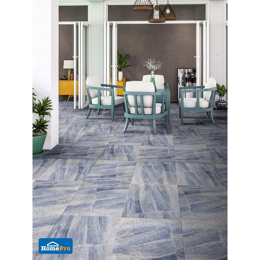 กระเบื้องพื้น 16x16 นิ้ว TARA ลาลูย่า ฟ้า PM 0.96 ตร.ม.