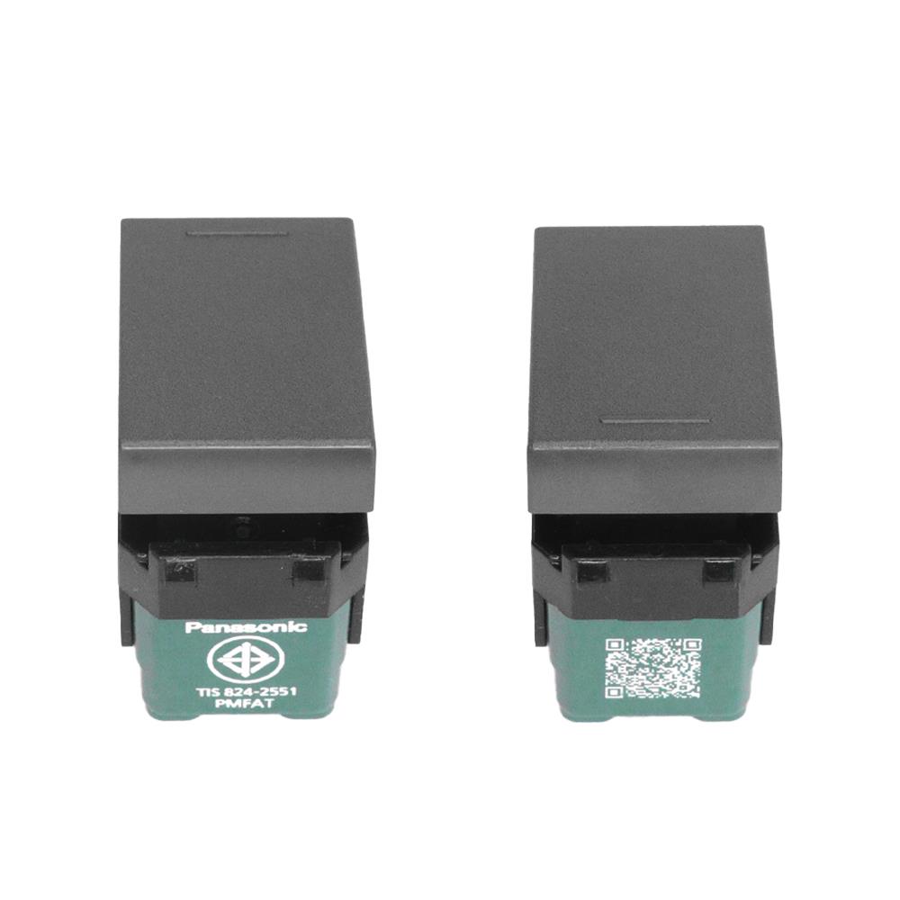 สวิตช์ 1 ทาง PANASONIC WEGN5531 H ขนาด 1 ช่อง สีเทา