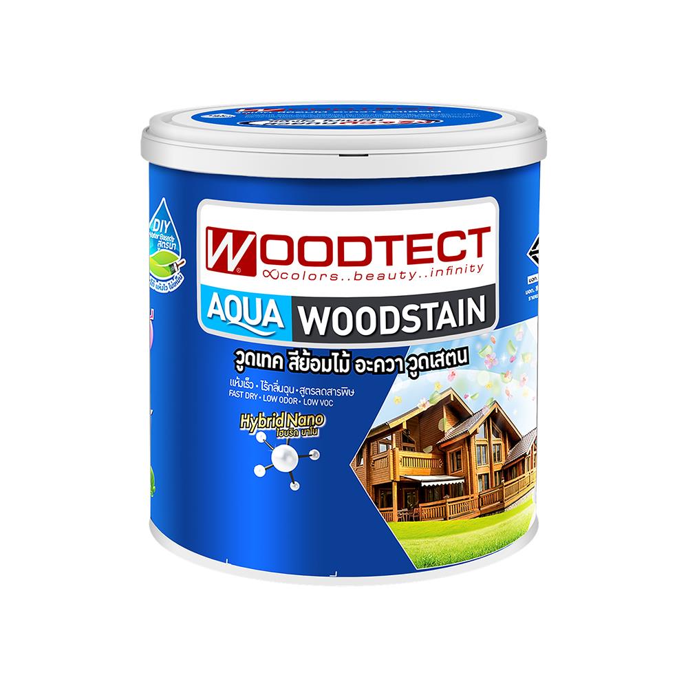 สีย้อมไม้ WOODTECT AQUA AD508 M 1 แกลลอน สีมะฮอกกะนี