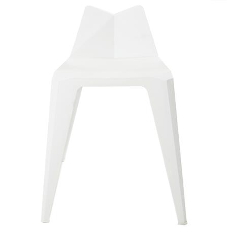 เก้าอี้พลาสติก SPRING CUBE สีขาว_2