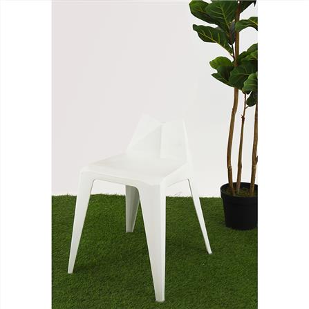 เก้าอี้พลาสติก SPRING CUBE สีขาว_6