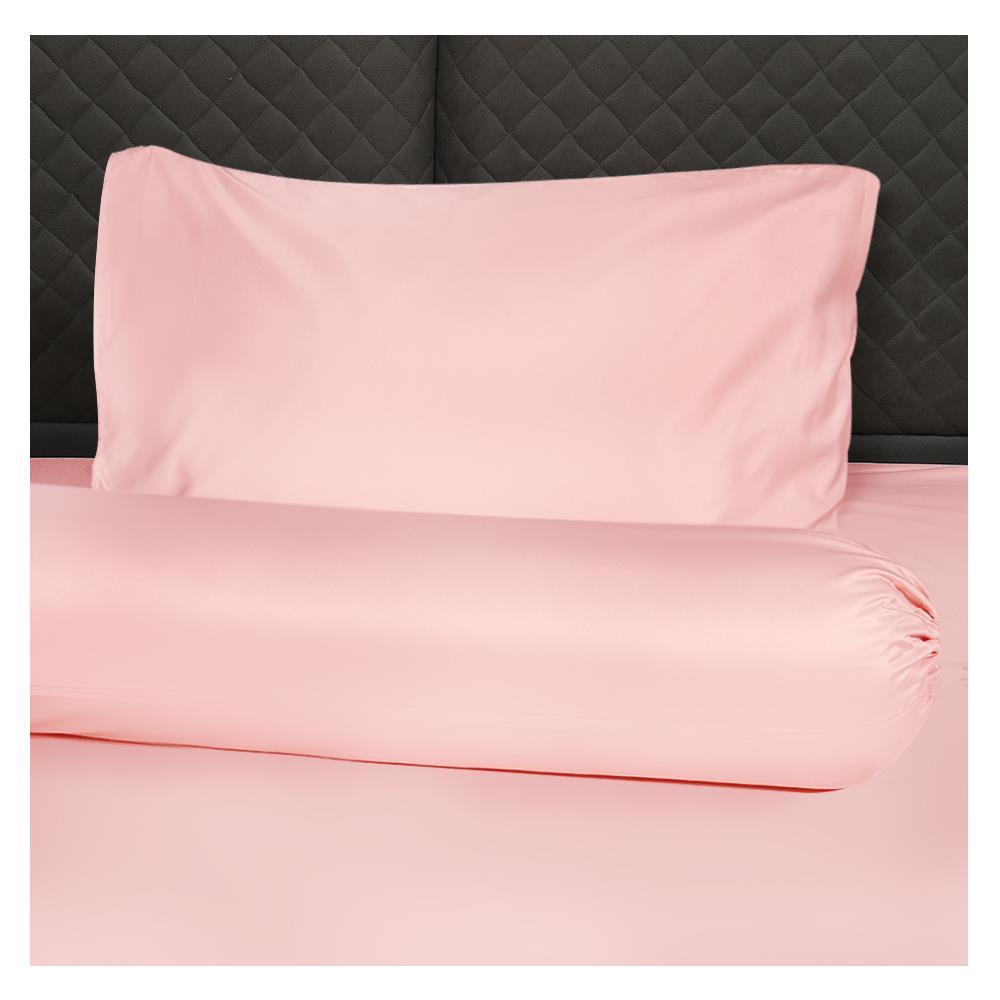 ชุดผ้าปูที่นอน 3.5 ฟุต 3 ชิ้น HOME LIVING STYLE SHIN สีชมพู