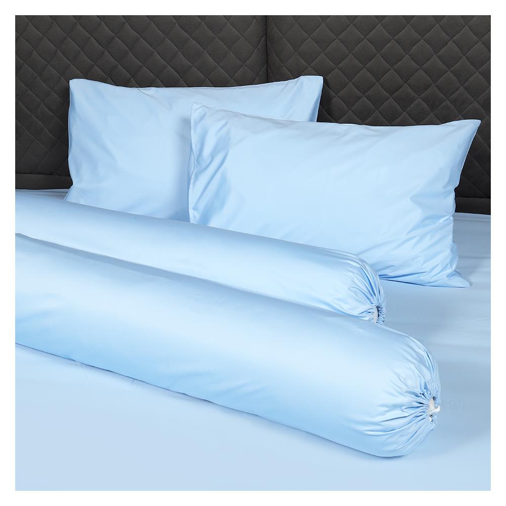 ชุดผ้าปูที่นอน 6 ฟุต 5 ชิ้น HOME LIVING STYLE SHIN สีฟ้า