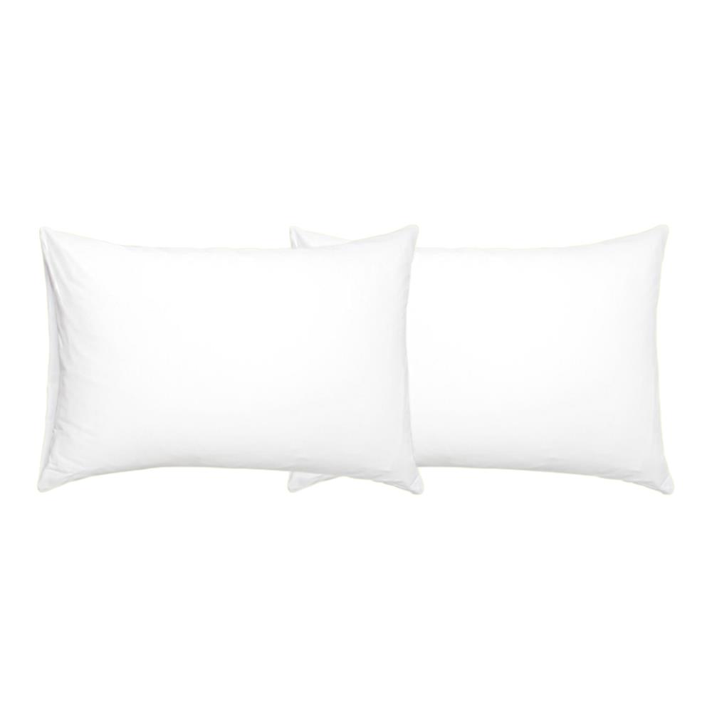 ปลอกหมอนหนุน BED CLIP STANDARD สีขาว แพ็ก 2 ชิ้น