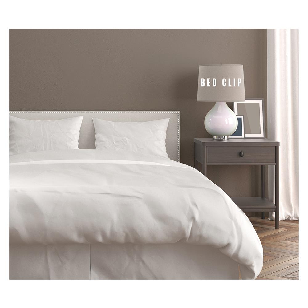 ปลอกหมอนหนุน BED CLIP STANDARD สีขาว แพ็ก 2 ชิ้น