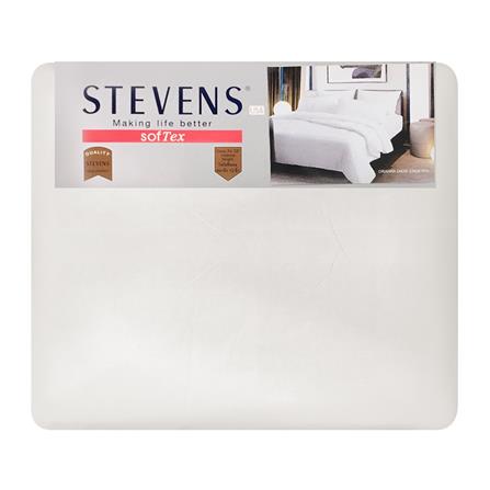 ชุดผ้าปูที่นอน 5 ฟุต 5 ชิ้น STEVENS SOFTEX ORIANNA SNOW_1