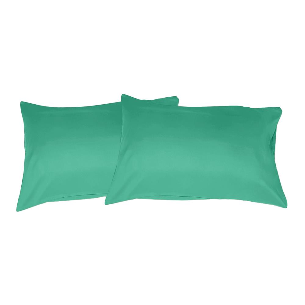 ปลอกหมอนหนุน BED CLIP STANDARD สีเขียวอ่อน แพ็ก 2 ชิ้น