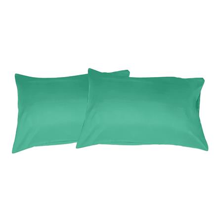 ปลอกหมอนหนุน BED CLIP STANDARD สีเขียวอ่อน แพ็ก 2 ชิ้น_0