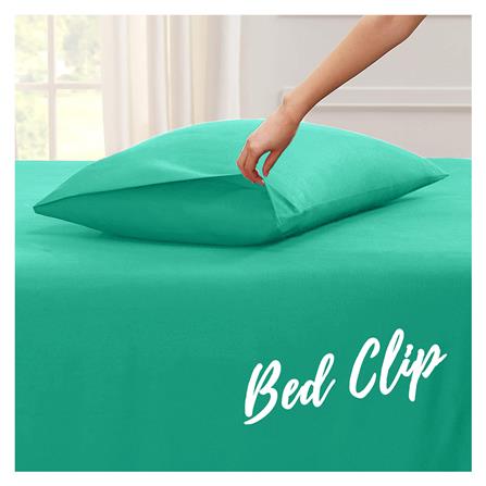 ปลอกหมอนหนุน BED CLIP STANDARD สีเขียวอ่อน แพ็ก 2 ชิ้น_2